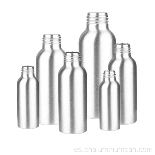 Botella de deportes de aluminio antihoradas